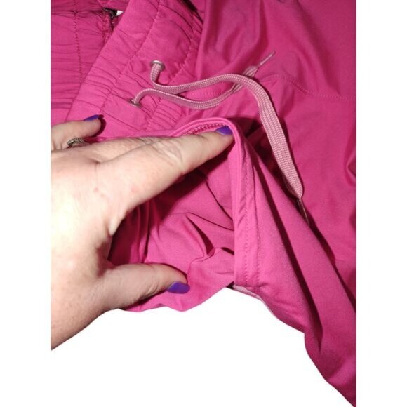 Reebok Womens Athletic Shorts 2X Pink Drawstring Summer Sporty Lightweight Comfy - Picture 5 of 6
